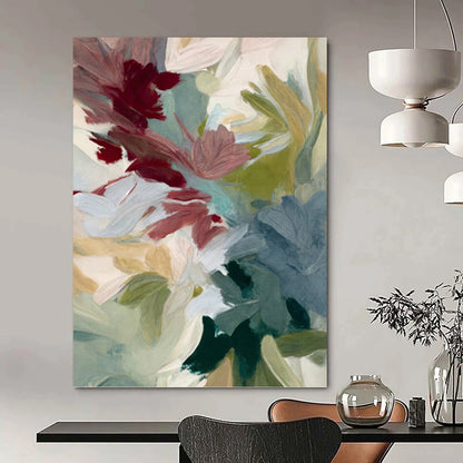 Dazzling Hand - Painted Textured Abstract Art on Canvas for Office & Hallway DKH1351