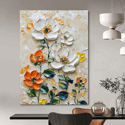 Playful Textured Abstract Wall Art for Living Room & Game Room LargeART2068