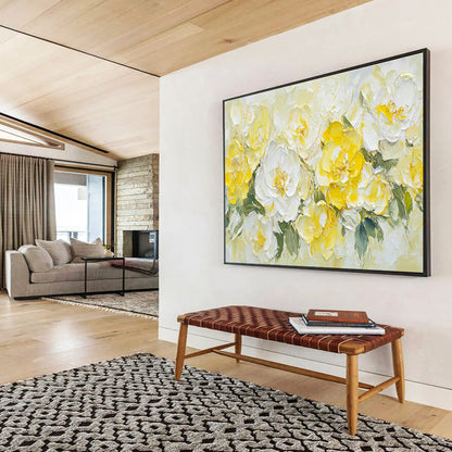 Massive Hand - Painted Textured Abstract Wall Art for Decor Statement DKH696