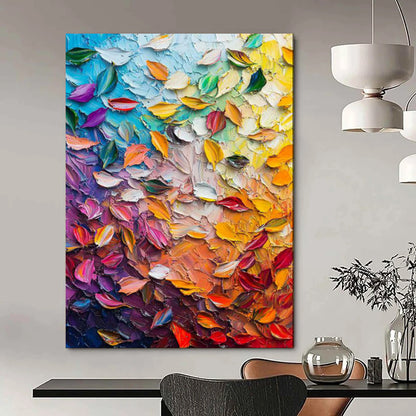 Organic Textured Abstract Wall Art for Dining Room & Conservatory LargeART2071
