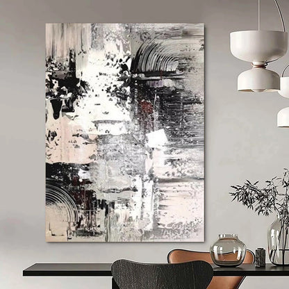 Big-Size Custom Textured Abstract Paintings for Office & Hallway DTP392