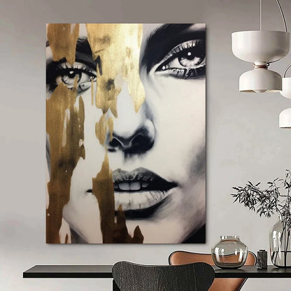 Vast Hand-Painted Abstract Wall Installations for Office & Loft LargeART2192