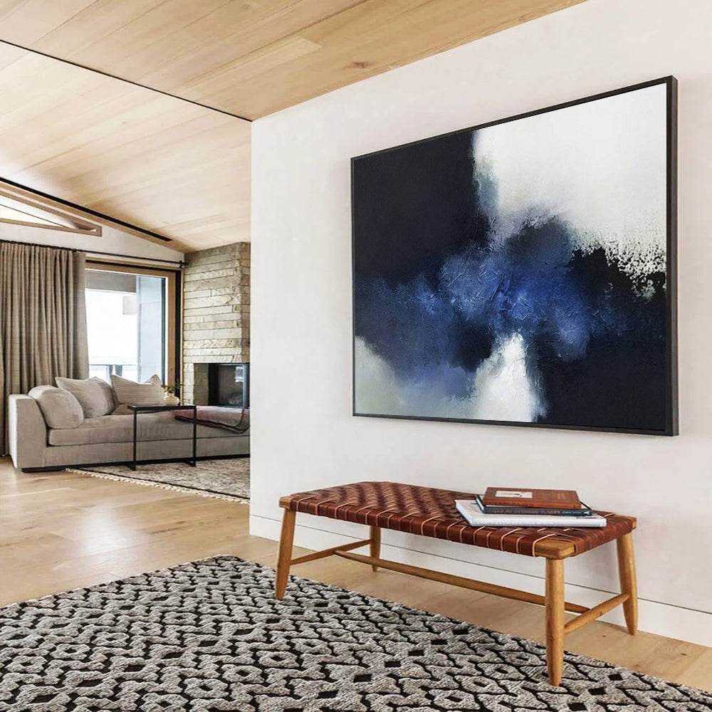 Extra - Large Abstract Painting for Entryway & Hotel LargeART1661
