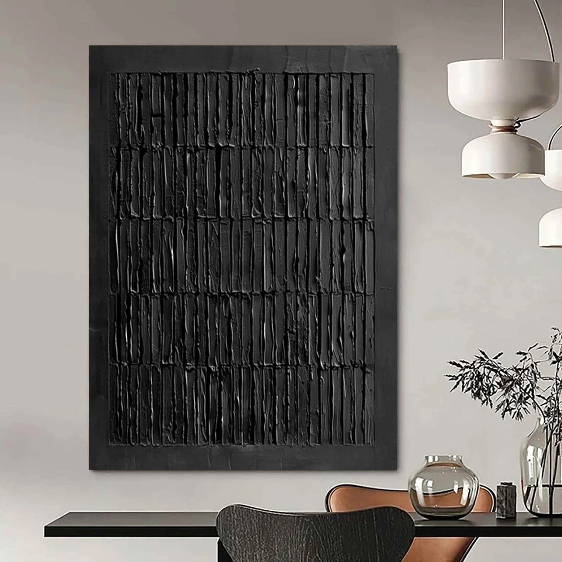 Huge-Scale Hand-Painted Abstract Art for Office & Living Room LargeART2364