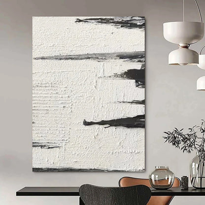 Hand-Painted Large Custom Abstract Art for Living Room & Hallway DTP384