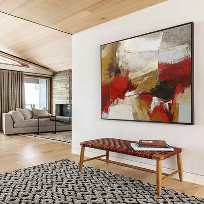 Grand Textured Abstract Artwork for Office & Dining Room DKH506