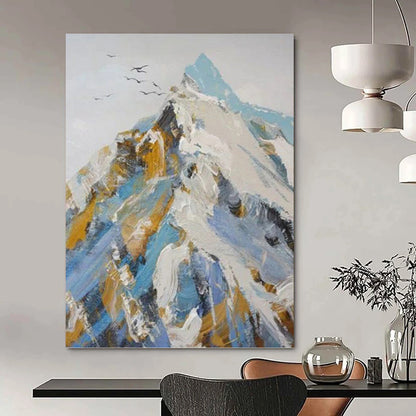 Boldly Textured Abstract Artwork for Office & Dining Room DKH0955