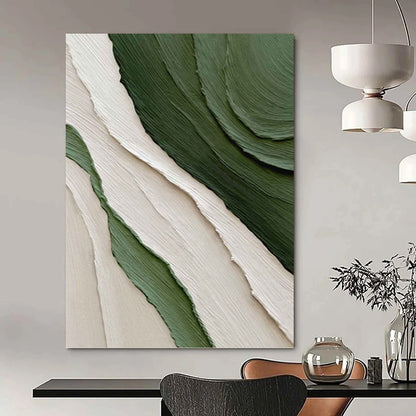 Massive Hand - Painted Textured Custom Abstract Art, for Office and Entryway DKH1481