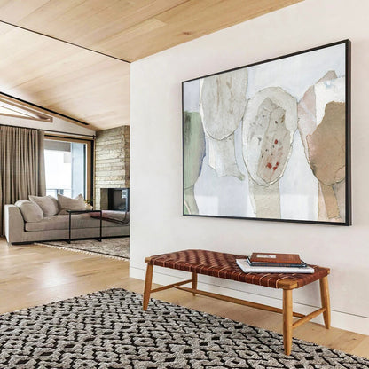 Resplendent Grand - Sized Abstract Painting for Entryway & Hotel LargeART1781