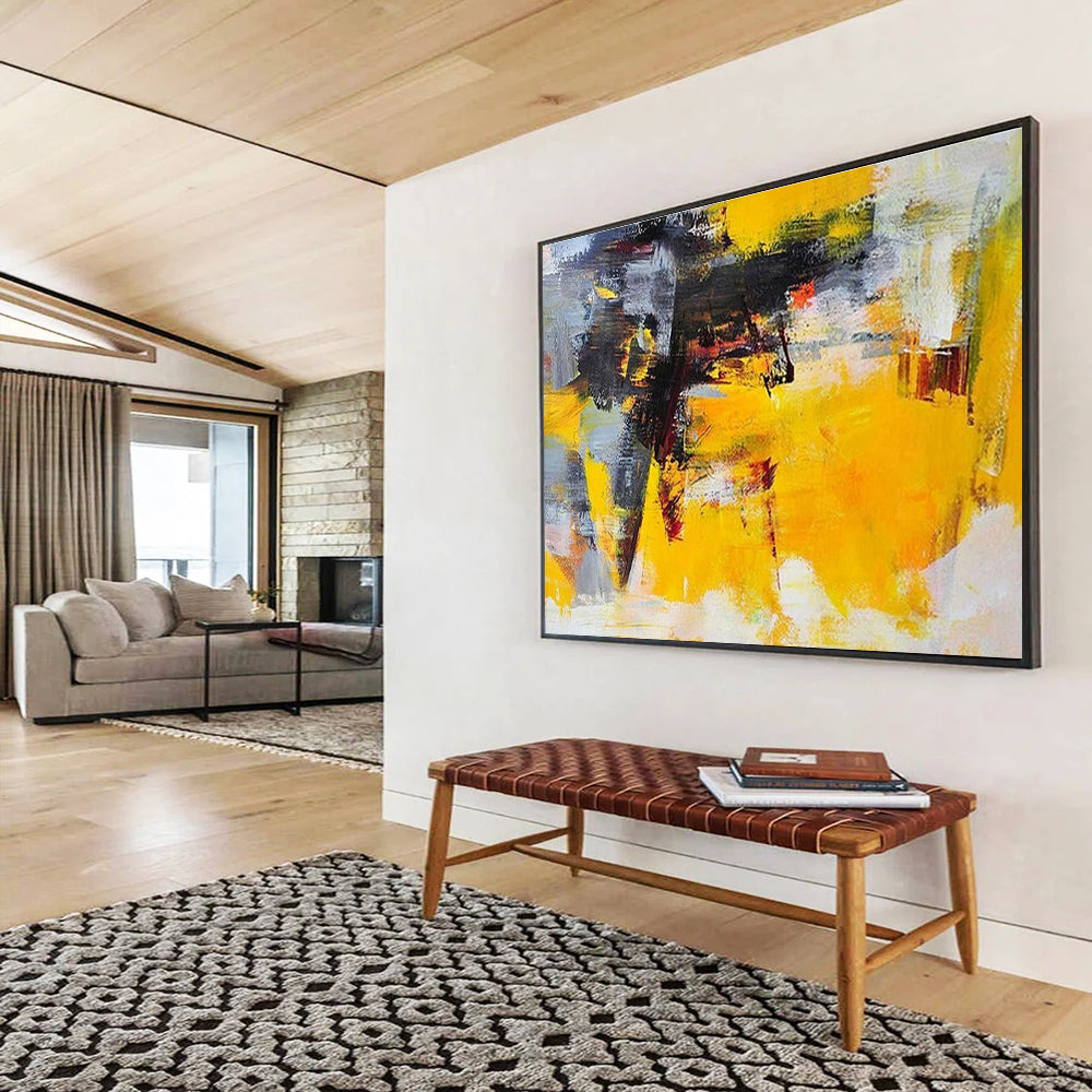 Colossal Abstract Artwork for Dining Room & Bar DKH429