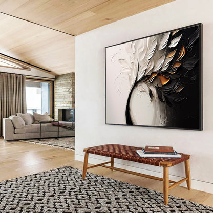 Colossal Hand - Crafted Textured Abstract Artwork for Complete Transformations DKH748