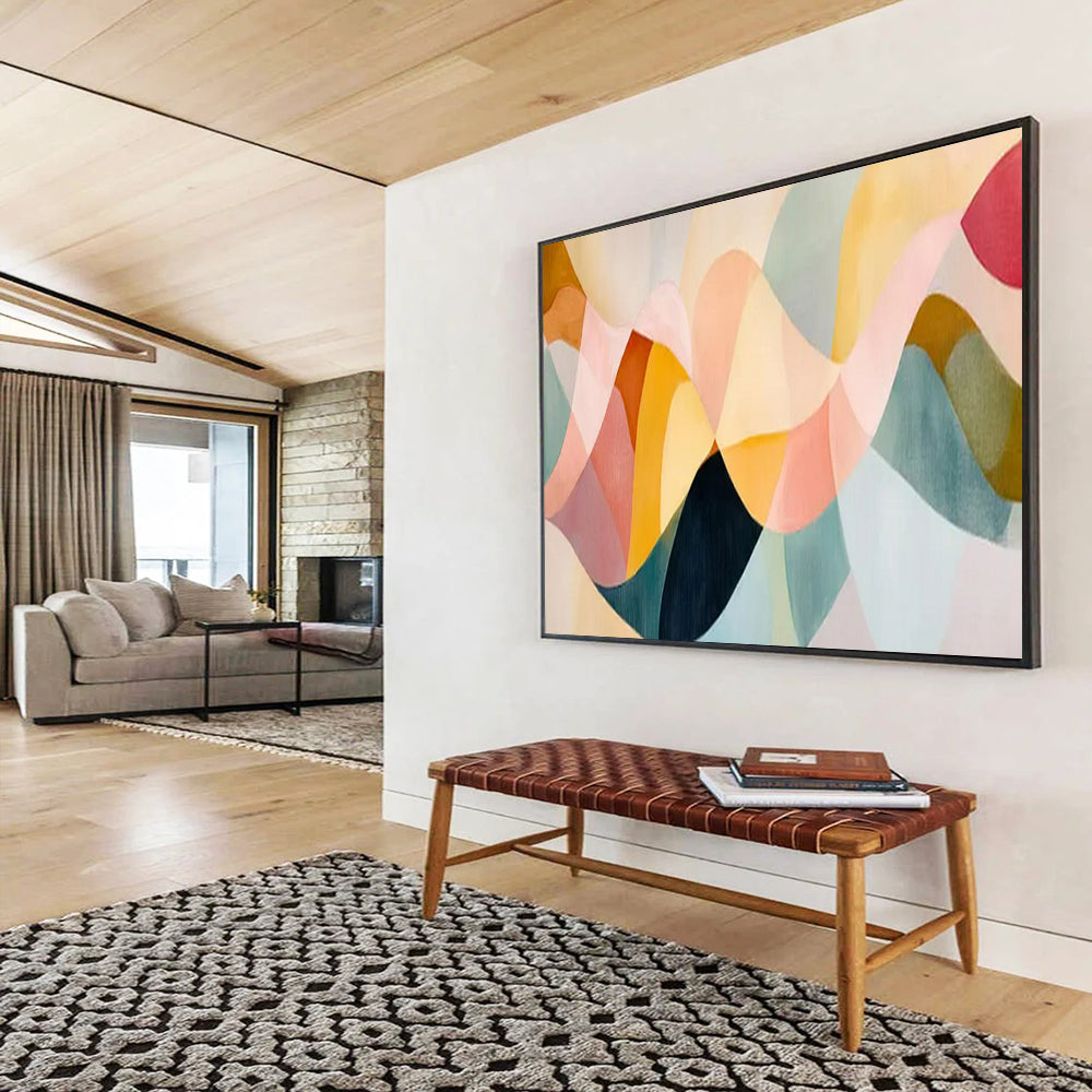 Inspiring Abstract Artwork for Bedroom & Office LargeART1694