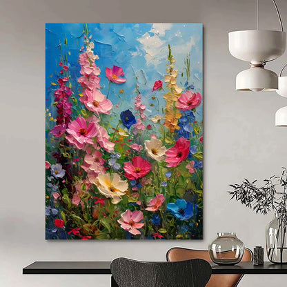 Extended - Reach Vertical Hand - Painted Textured Custom Abstract Epic for Office and Bar DKH1594