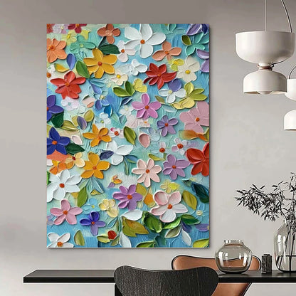 Massive Vertical Hand - Painted Custom Abstract Marvel (with Intricate Textures) for Hallway and Entryway DKH1551