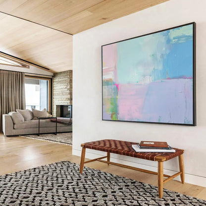 Extra - Large Textured Abstract Art for Living Room & Bar DKH481