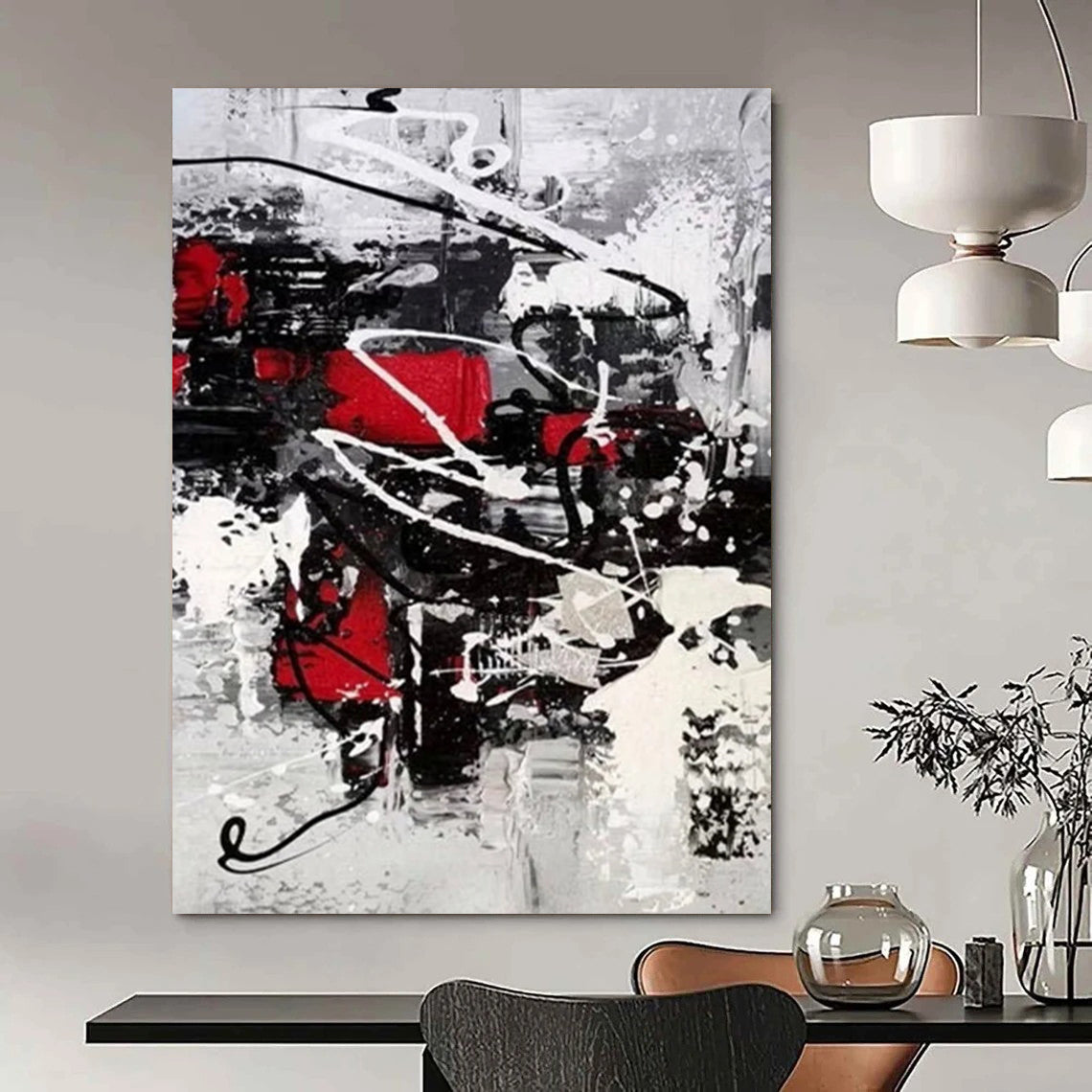 Custom Textured Abstract Creations for Bedroom & Office DTP383