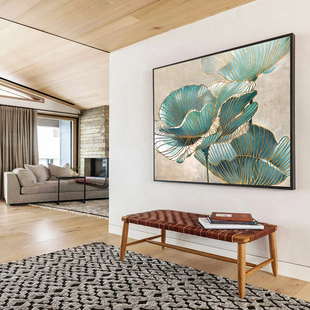 Vast Abstract Mural for Bedroom & Office DKH428