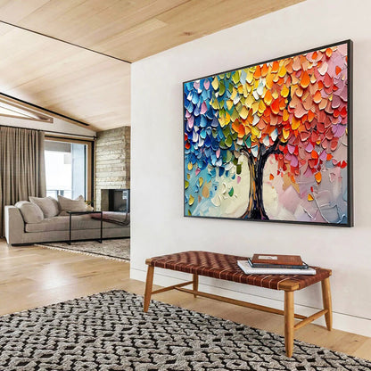 Massive Original Hand - Crafted Textured Abstract Canvas for Artistic Accents DKH798