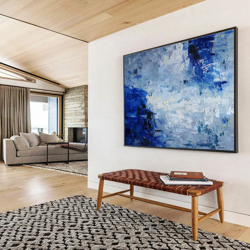 Iconic Original Gigantic Textured Hand - Applied Abstract Wall Mural for Landmark Settings DKH851