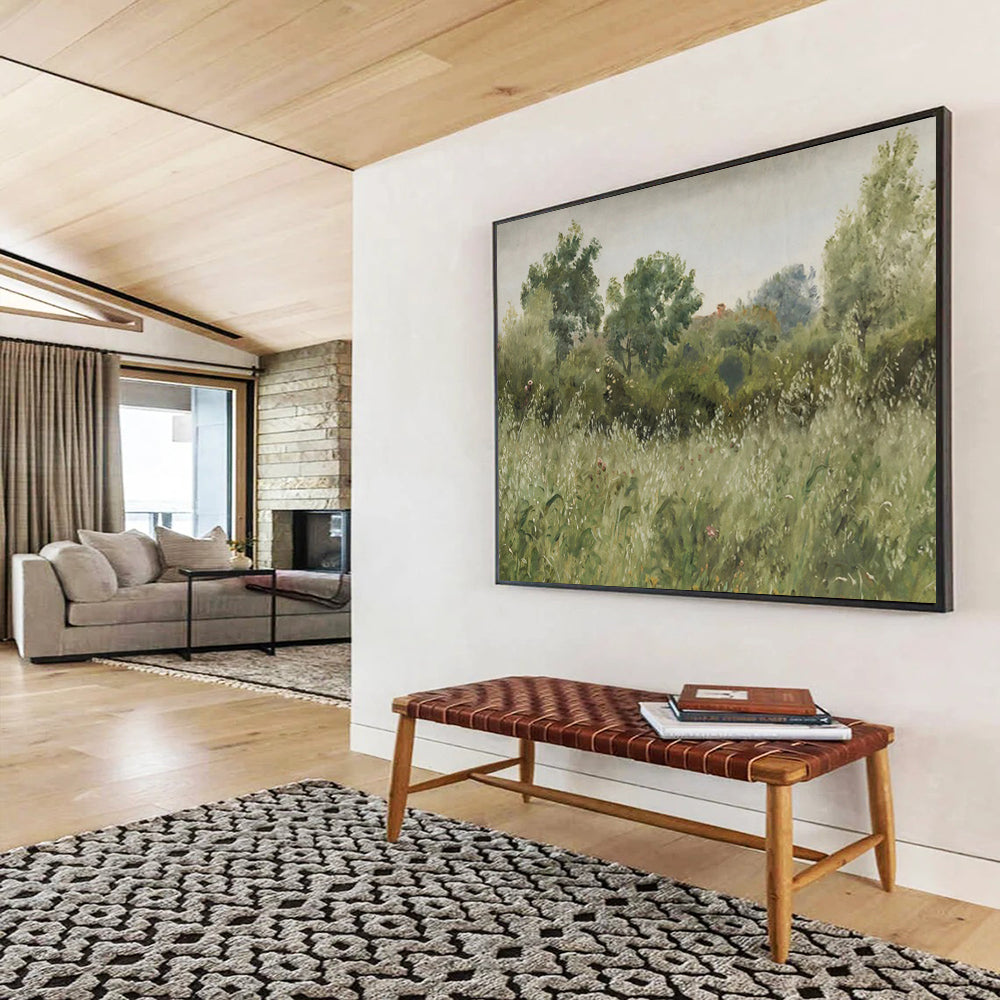 Colossal Hand-Painted Abstract Art for Living Room & Dining Room LargeART1490