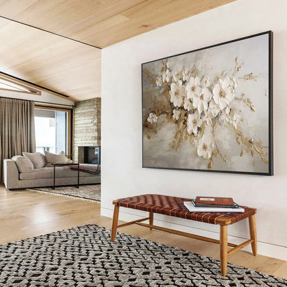 “Graceful Impressions” Colossal Abstract Painting for Office & Hallway DKH250
