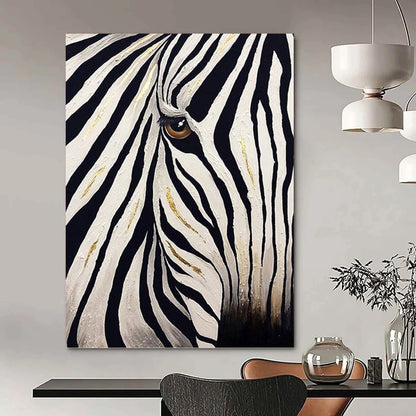 Large - Sized Reflective Hand - Painted Textured Abstract on Canvas for Office & Dining Room DKH1423