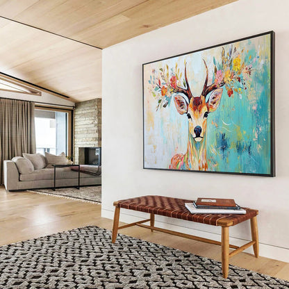 Grand Original Hand - Applied Textured Abstract Canvas for Focal Decor Elements DKH803
