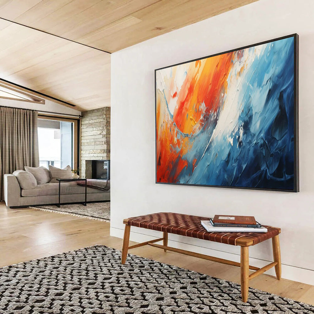 Impressive Colossal Abstract Wall Mural for Bar & Hotel LargeART1704