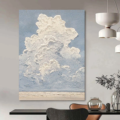Designer - Crafted Statement: Hand - Rendered Textured Canvas Art for Living Room & Entryway DKH1142