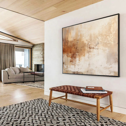 “Abstract Resonance” Oversized Abstract Canvas for Living Room & Bar DKH330