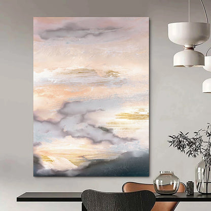 Custom Handmade Abstract Paintings: Large Dimensions, Textured Details DTP166