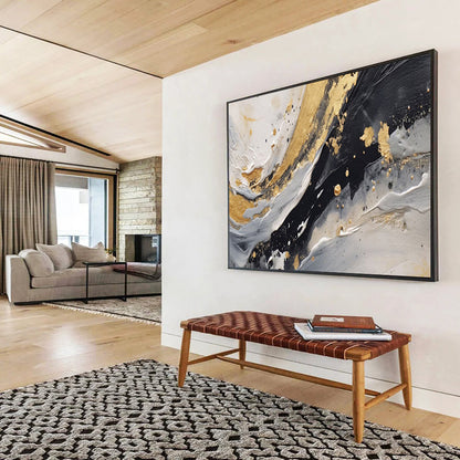 Radiant Large Abstract Canvas for Bedroom & Living Room LargeART1710