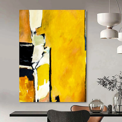 Captivating Custom - Rendered Textured Canvas Abstract for Bedroom & Hallway DKH1101