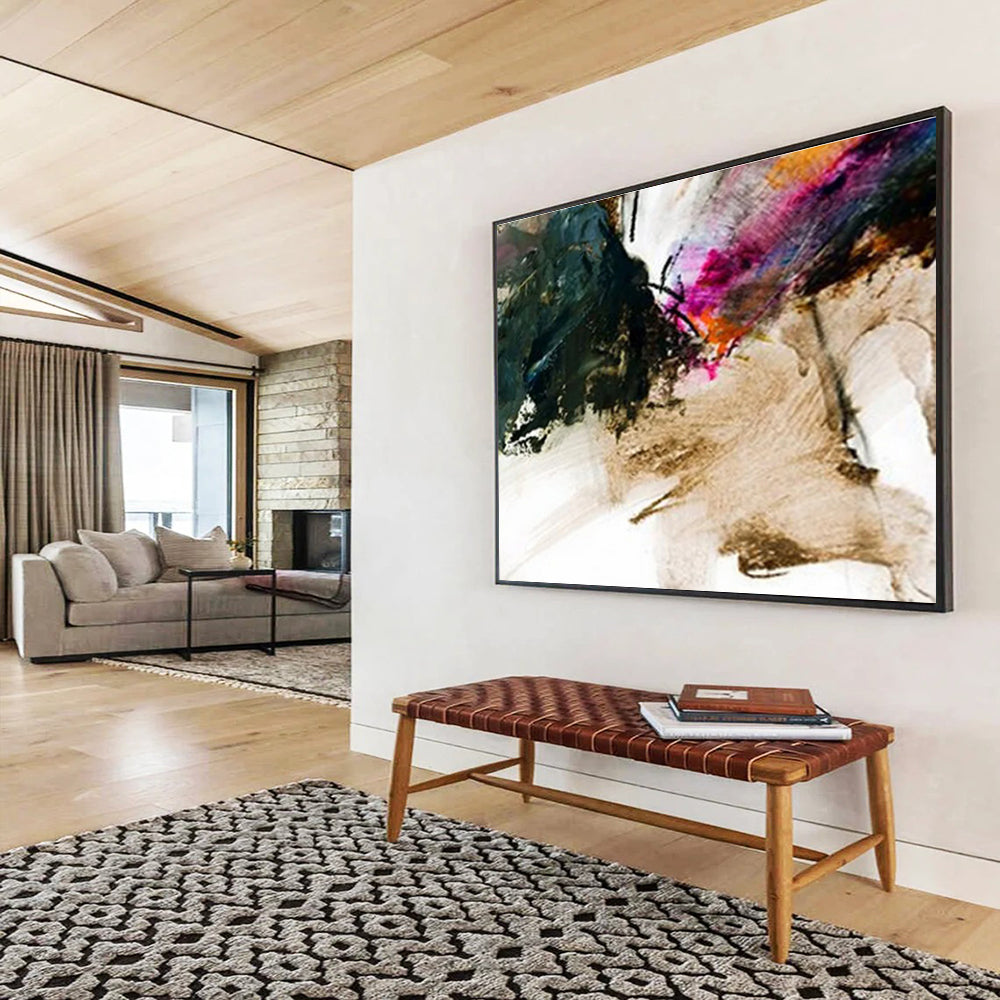 Grand Abstract Mural for Hallway & Bedroom DKH394