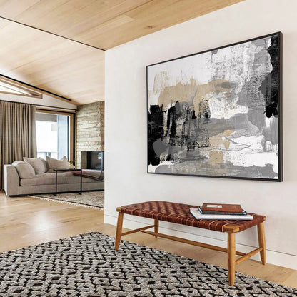 Giant Abstract Canvas for Bedroom & Entryway DKH448