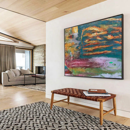 Vast Abstract Mural for Bedroom & Office DKH371