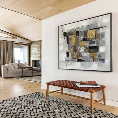 “Graceful Mysteries” Colossal Abstract Wall Art for Bedroom & Hallway DKH353
