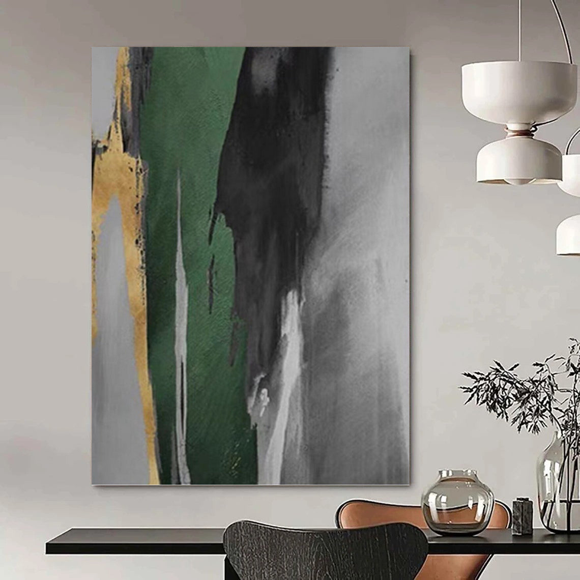Dreamy Textured Abstract Painting for Living Room & Hallway DKH0932