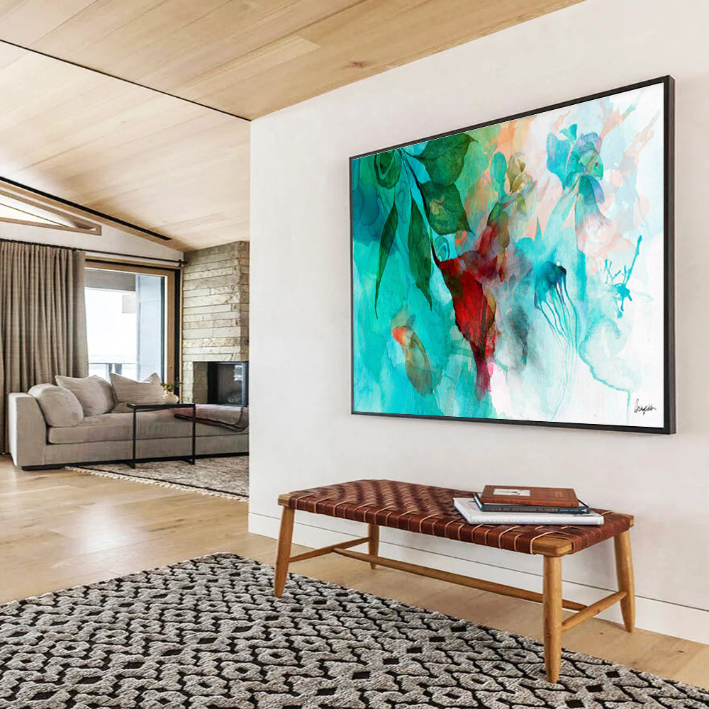 Massive Textured Abstract Artwork for Office & Hallway DKH538