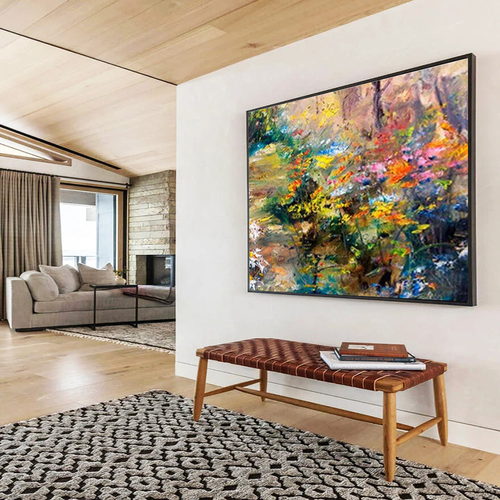 “Artistic Impulses” Massive Abstract Art for Living Room & Dining Room DKH364