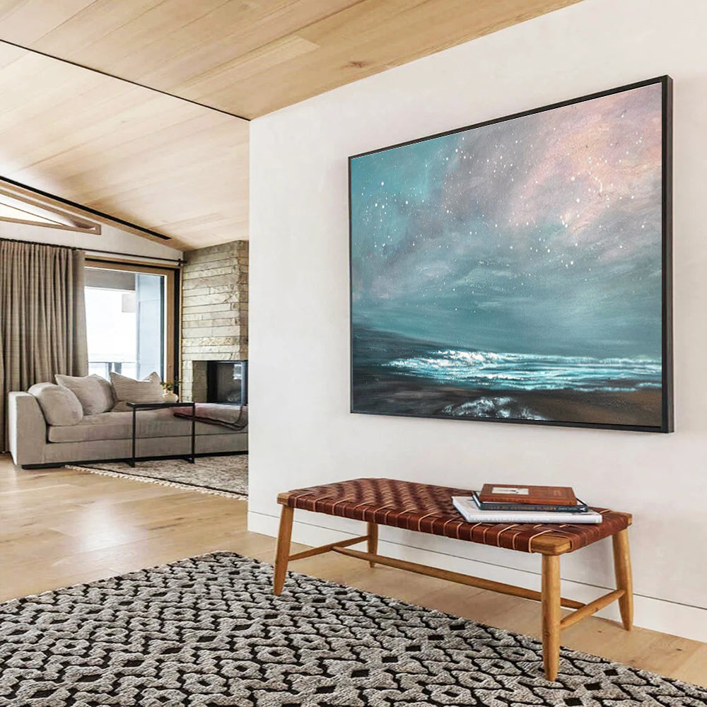 Hand - Painted Made - to - Order Wall Decor for Dining Room & Bedroom DKH106