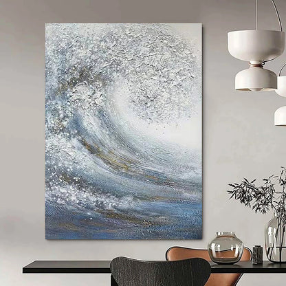 Handmade Large-Scale Abstract Artworks for Dining Room & Bar DTP337