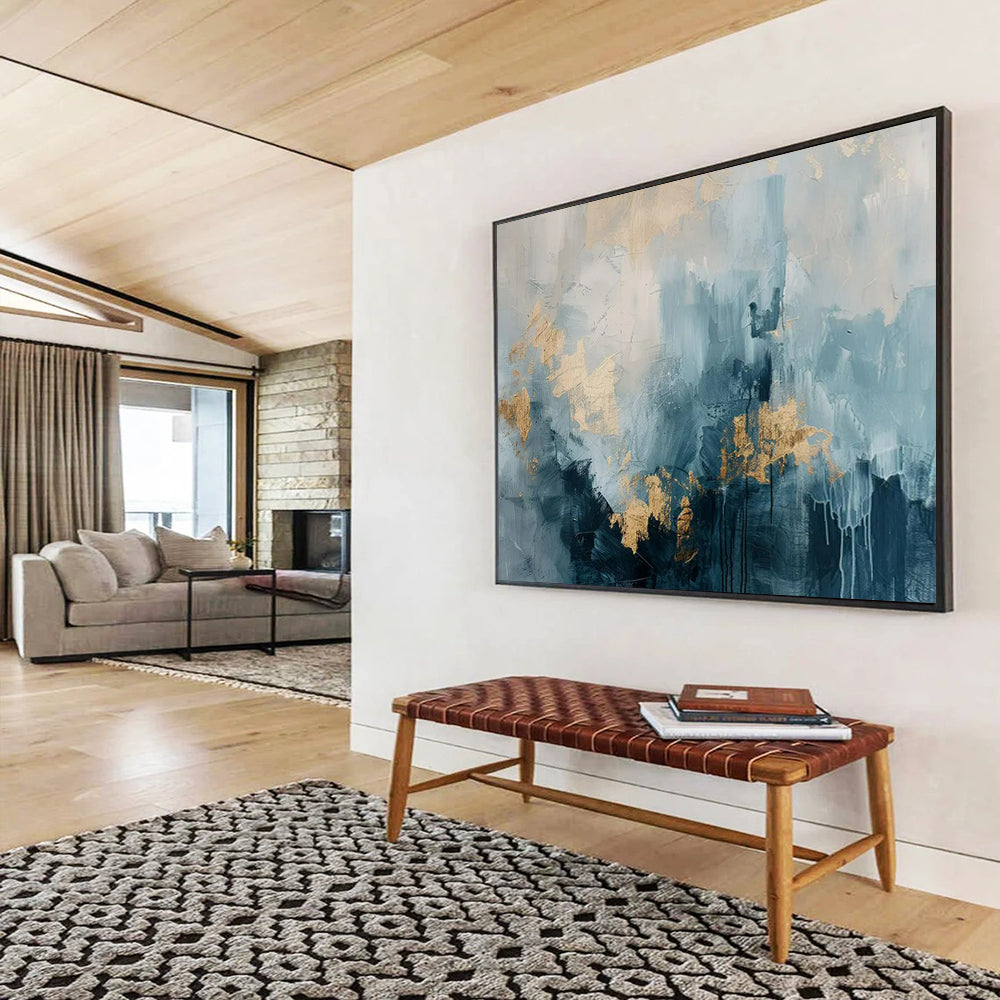 Art Deco Colossal Abstract Canvas for Bedroom & Dining Room LargeART1755