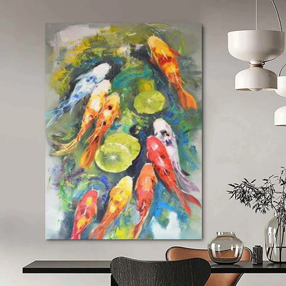 Vast Hand-Painted Abstract Art for Office & Bedroom LargeART2351