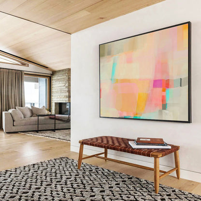 Custom - Fit Giant Abstract Painting for Outdoor Sculpture Garden DKH053