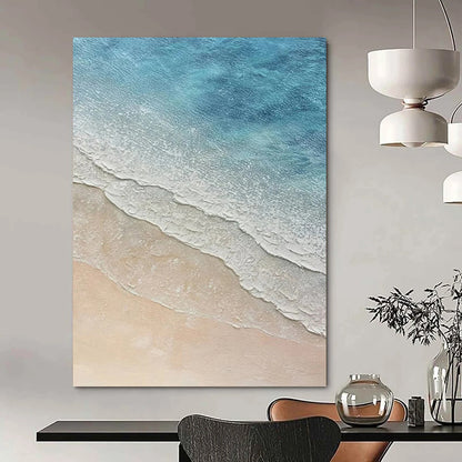 Big-Size Handmade Abstract Paintings: Textured Details for Living Room & Hallway DTP314