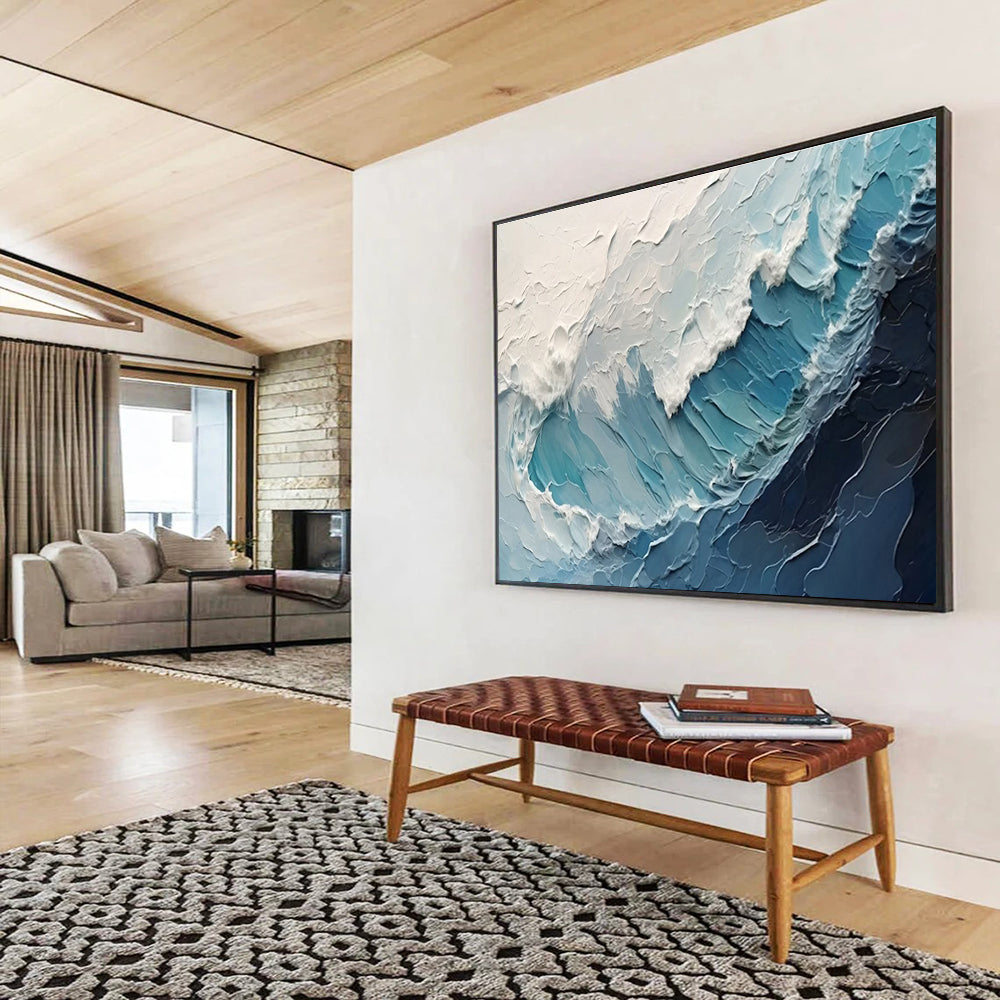 Captivating Large Abstract Artwork for Bedroom & Dining Room DKH872