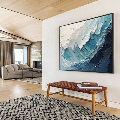 Captivating Large Abstract Artwork for Bedroom & Dining Room DKH872