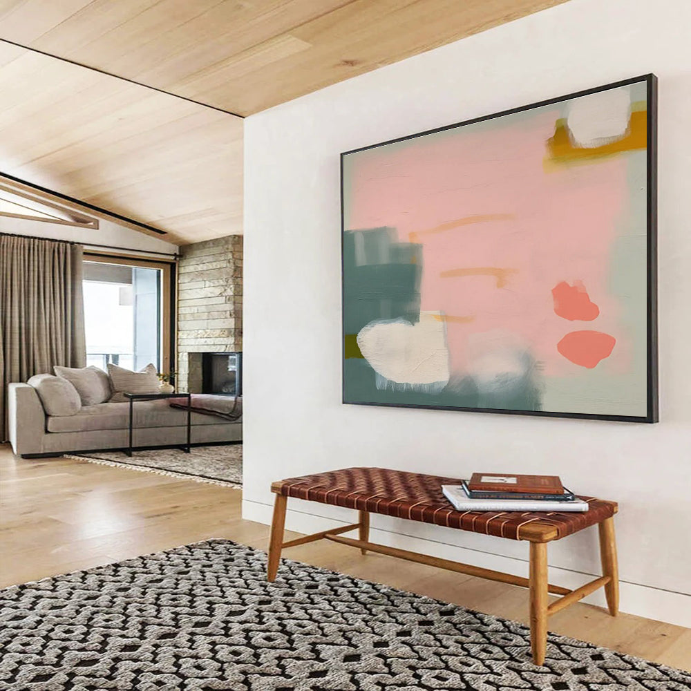 Grand Textured Abstract Painting for Office & Living Room DKH488