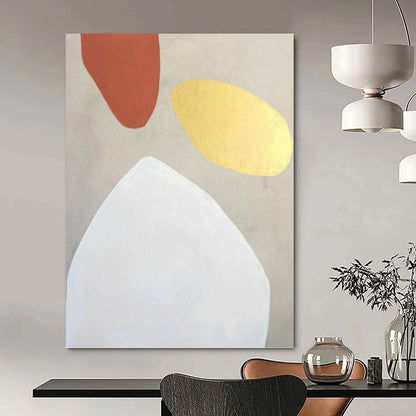 Elegant Custom - Painted Textured Canvas Abstract for Hotel Lobby & Bedroom DKH1078